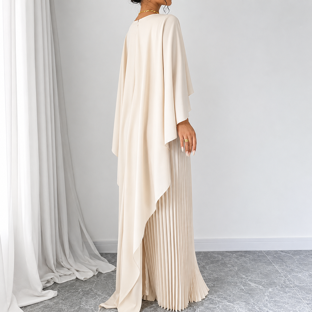 Malena | Vestido Largo con Manga Murciélago — imagen 6