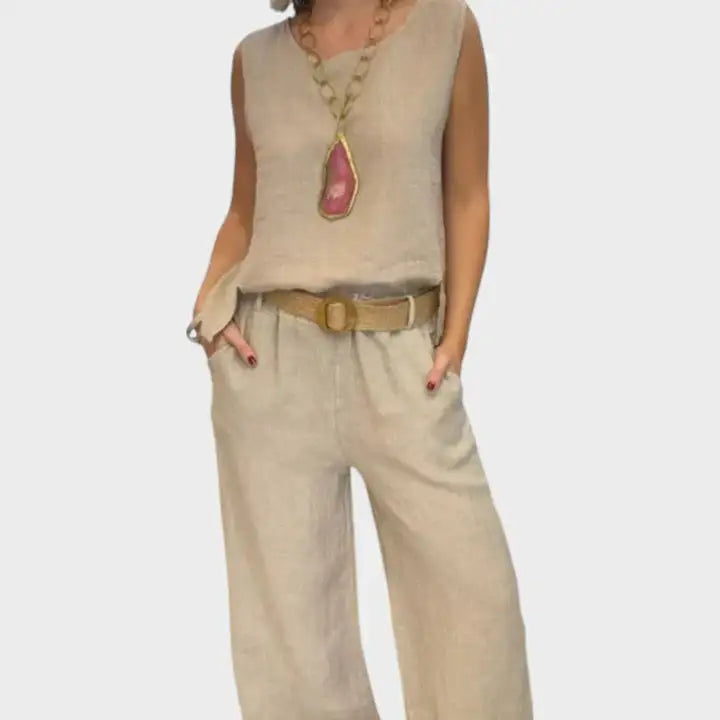 Paloma Aitana | Conjunto Boho de Dos Piezas