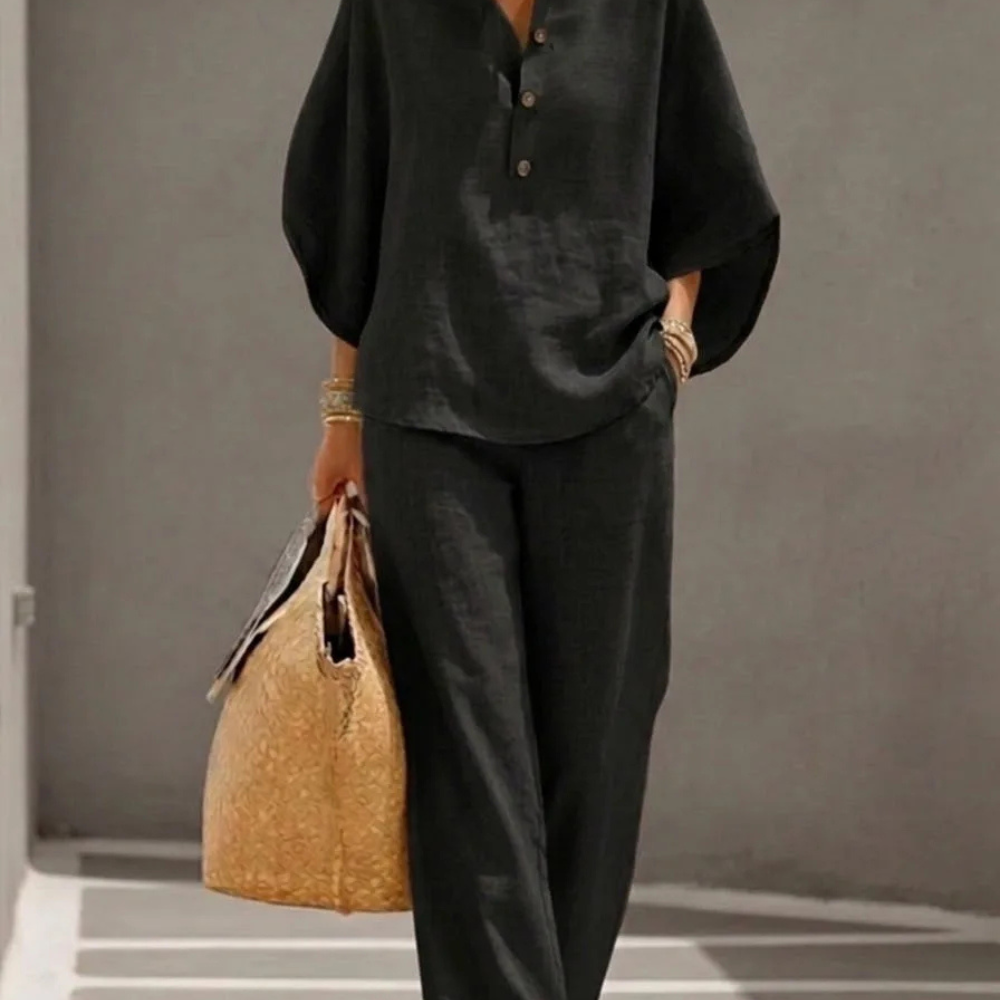Estela | Conjunto Casual de Camisa y Pantalón — imagen 9