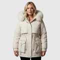 Leona | Parka con Capucha de Pelo Sintético — imagen 5