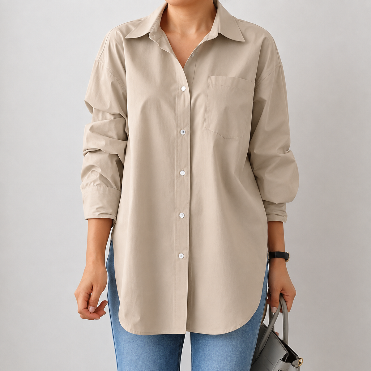 Julia | Camisa de Manga Larga con Solapa — imagen 5