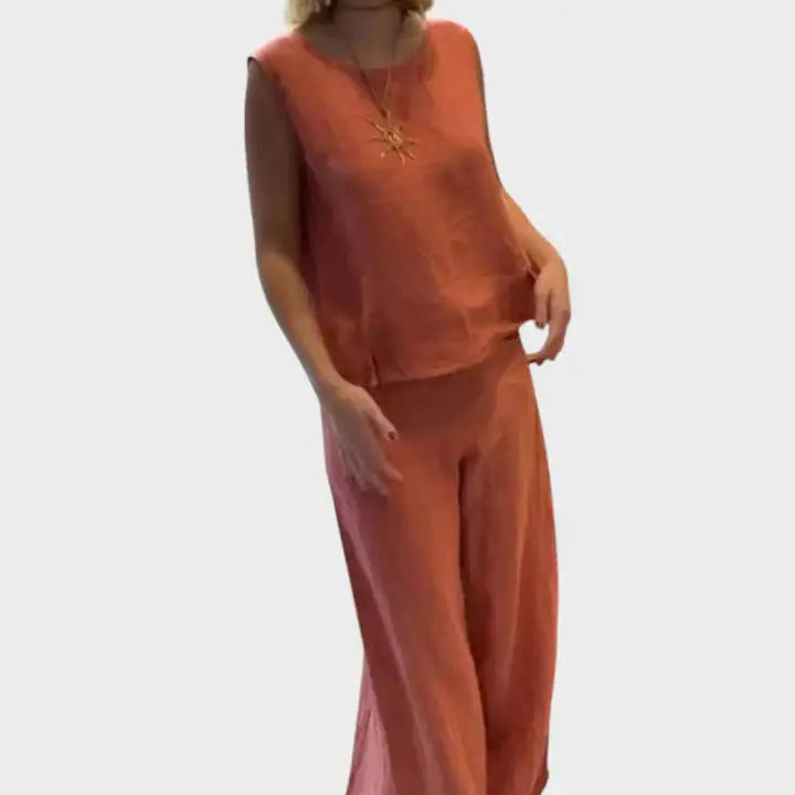 Paloma Aitana | Conjunto Boho de Dos Piezas