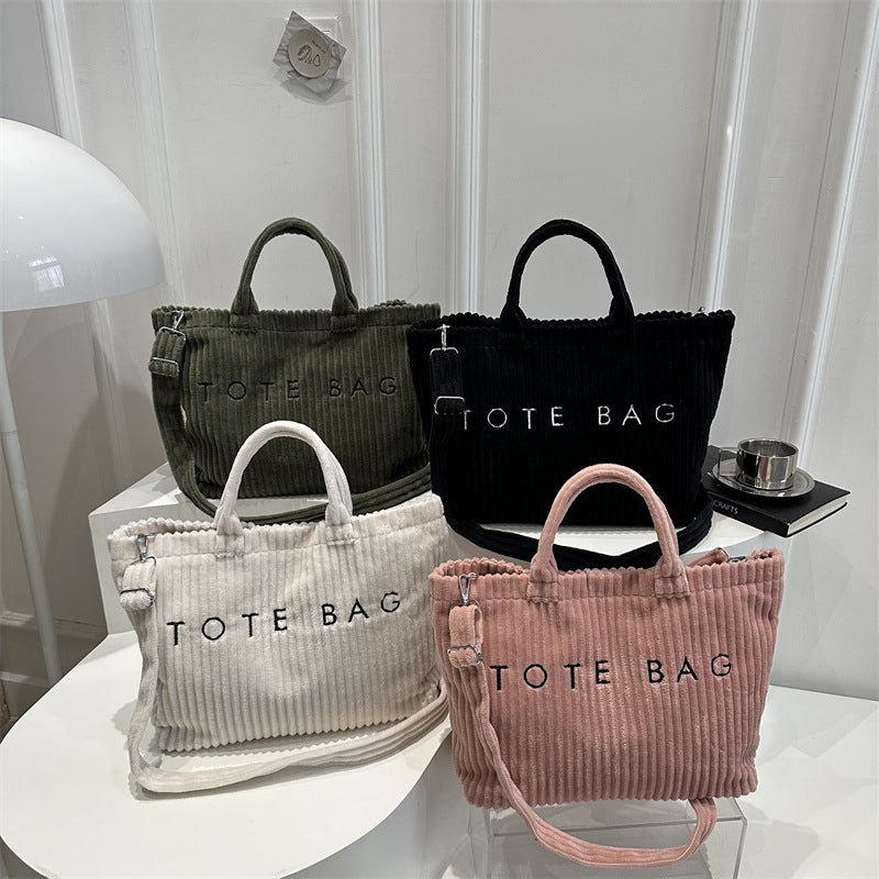 Natalia | Bolso Tote de Pana — imagen 2
