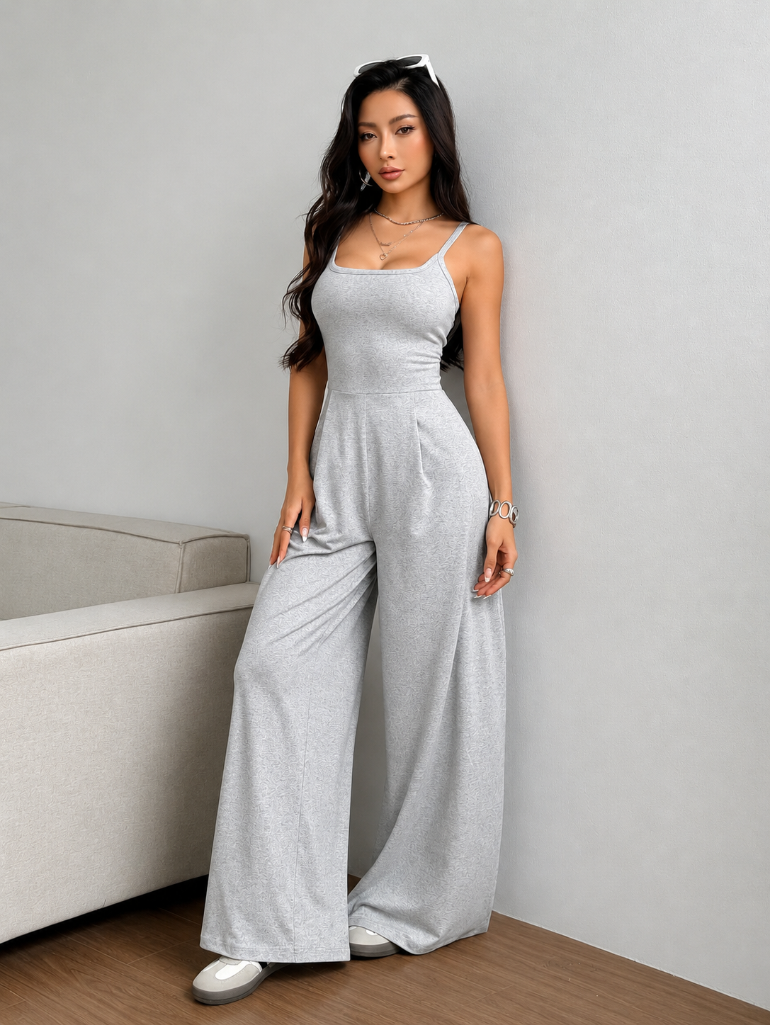 Adriana | Mono Largo Elegante de Punto — imagen 3