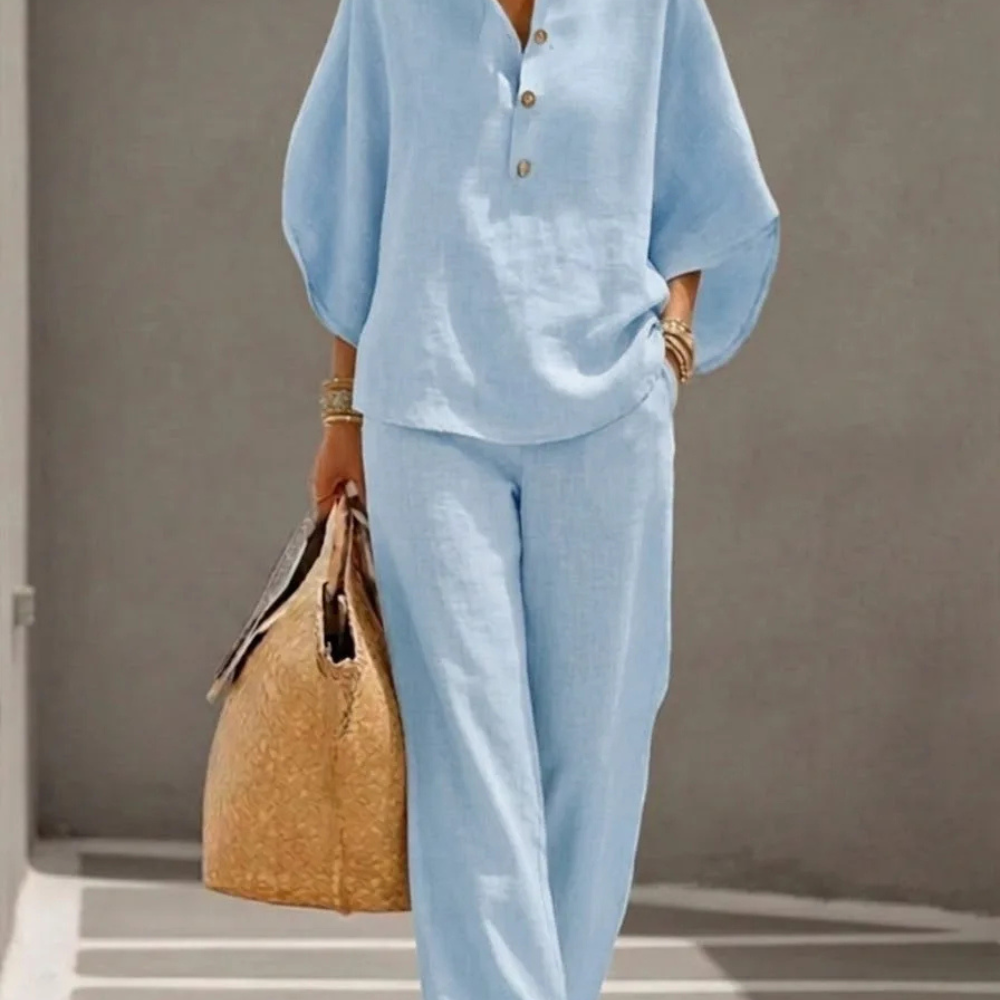 Estela | Conjunto Casual de Camisa y Pantalón — imagen 11