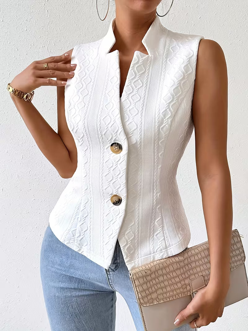 Macarena | Chaleco Jacquard Elegante — imagen 1