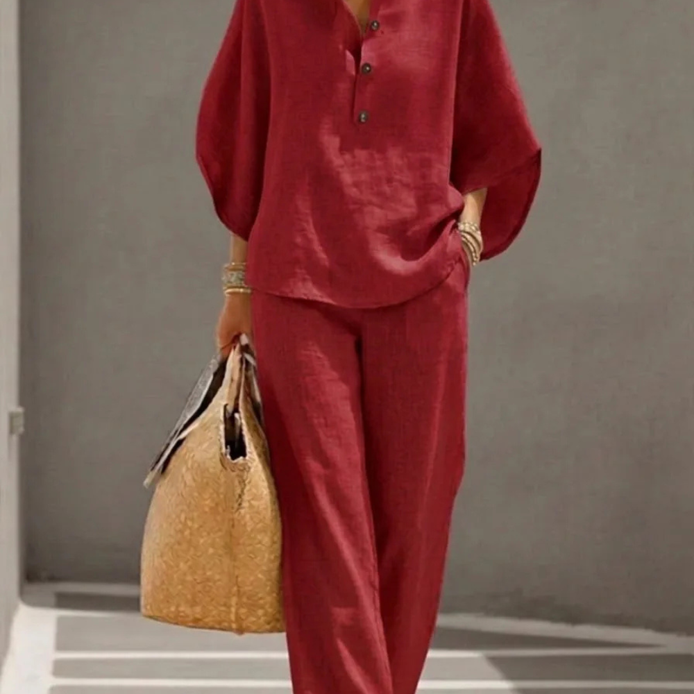Estela | Conjunto Casual de Camisa y Pantalón — imagen 12