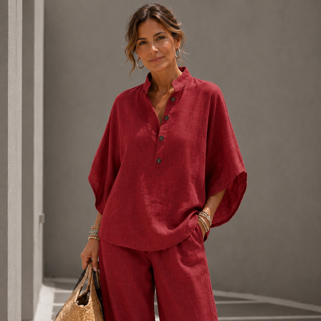 Estela | Conjunto Casual de Camisa y Pantalón — imagen 3