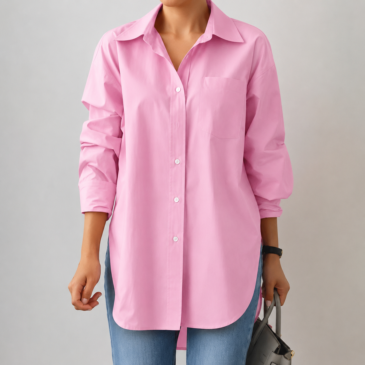 Julia | Camisa de Manga Larga con Solapa — imagen 8