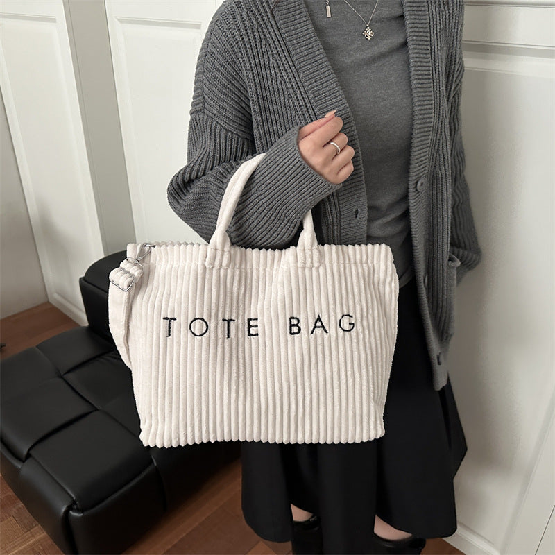 Natalia | Bolso Tote de Pana — imagen 3