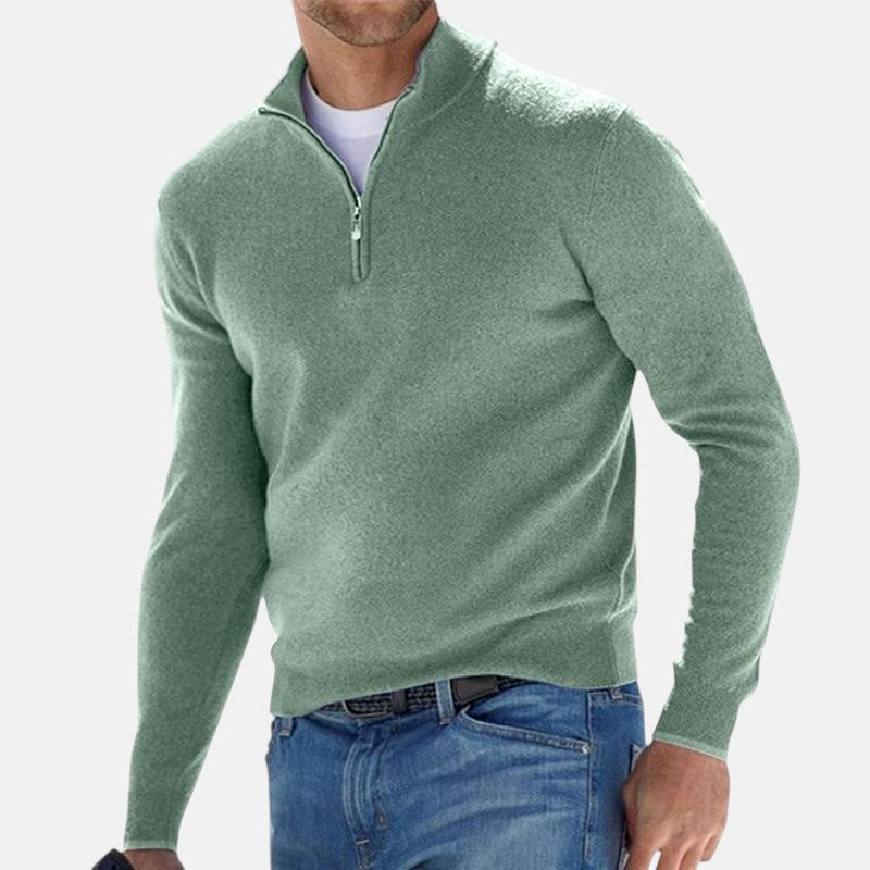 Bruno | Polo de lana con cremallera — imagen 5