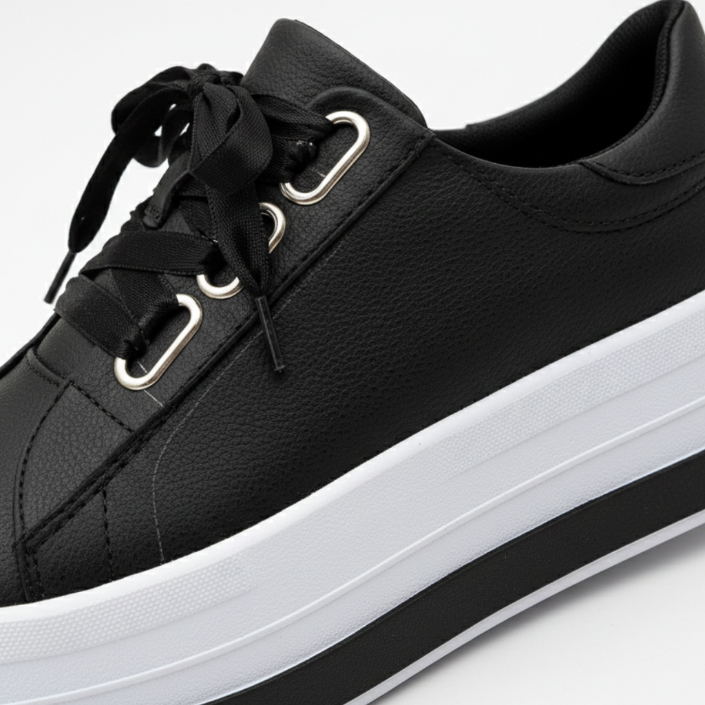 África | Zapatillas Plataforma Casual Mujer con Cordones — imagen 3