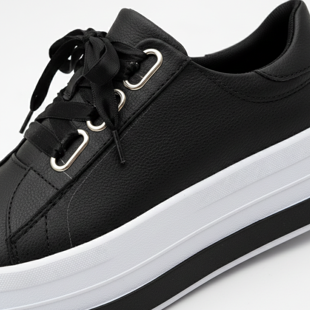 África | Zapatillas Plataforma Casual Mujer con Cordones — imagen 3