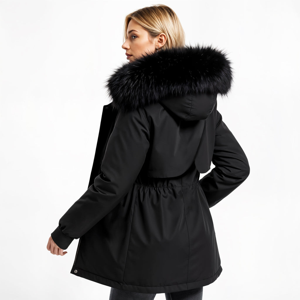 Leona | Parka con Capucha de Pelo Sintético — imagen 9