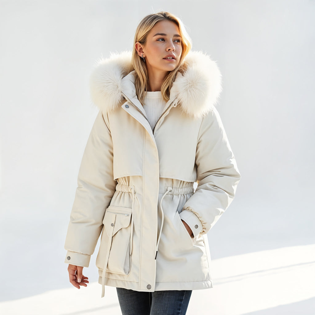 Leona | Parka con Capucha de Pelo Sintético — imagen 1