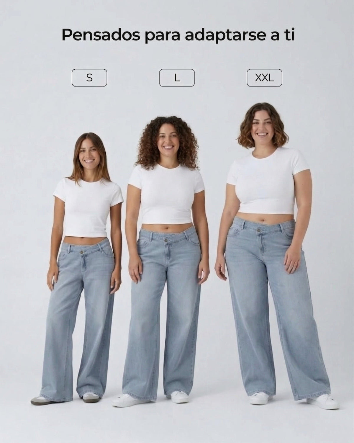 Lola | Jeans Elásticos de Pierna Ancha — imagen 2
