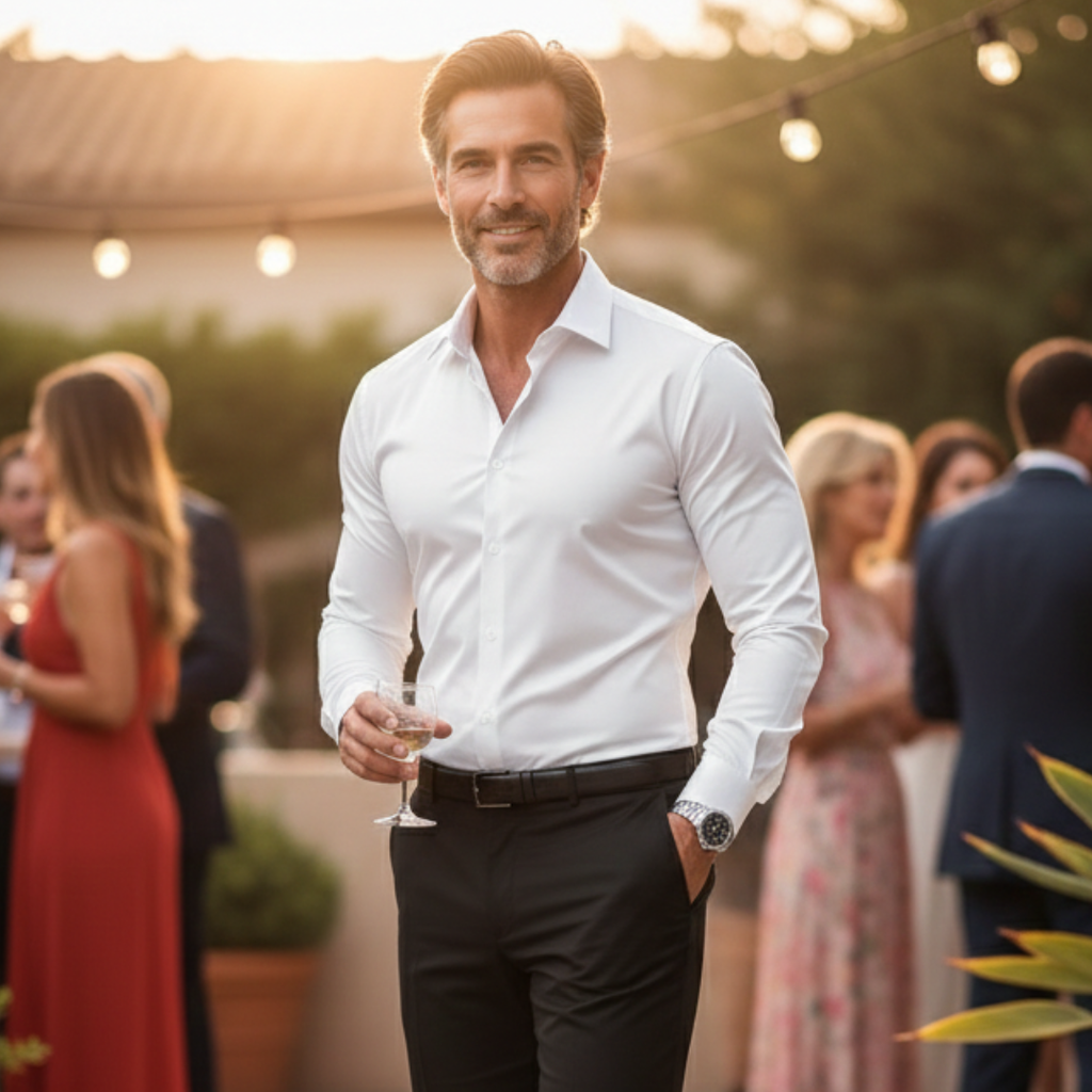 Darío | Camisa de Vestir Hombre Manga Larga — imagen 8
