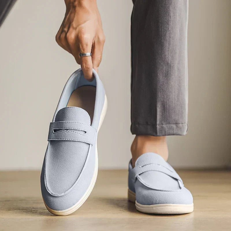 Adrián | Mocasines de ante elegantes — imagen 5