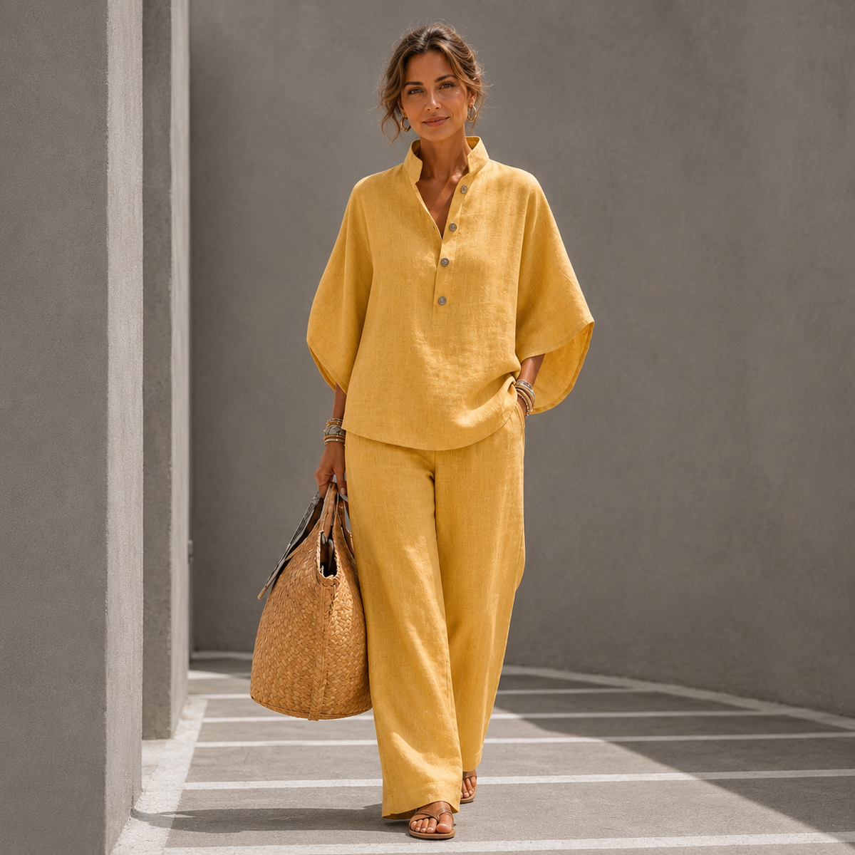 Estela | Conjunto Casual de Camisa y Pantalón — imagen 2