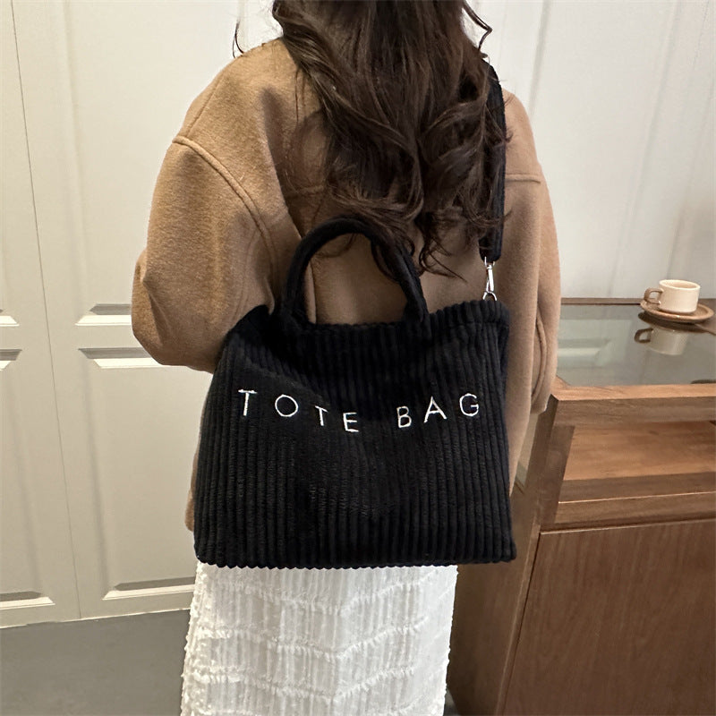 Natalia | Bolso Tote de Pana — imagen 4