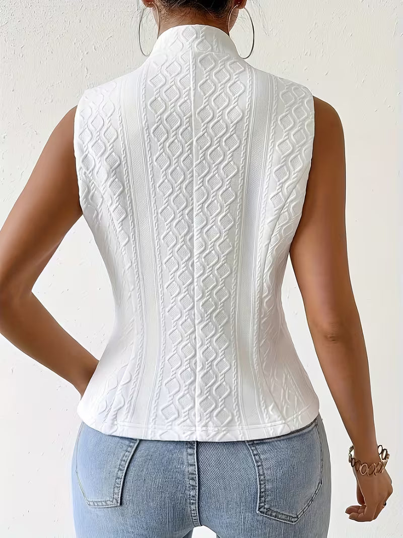 Macarena | Chaleco Jacquard Elegante — imagen 2