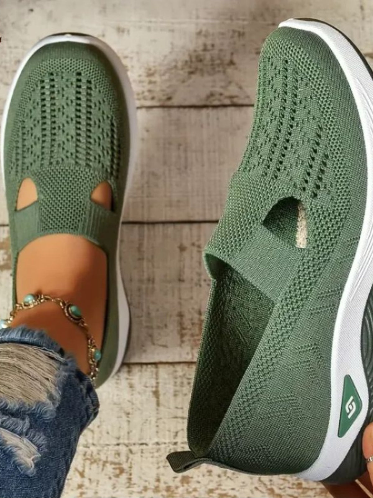 Mara | Zapatillas Sin Cordones Transpirables Mujer — imagen 1