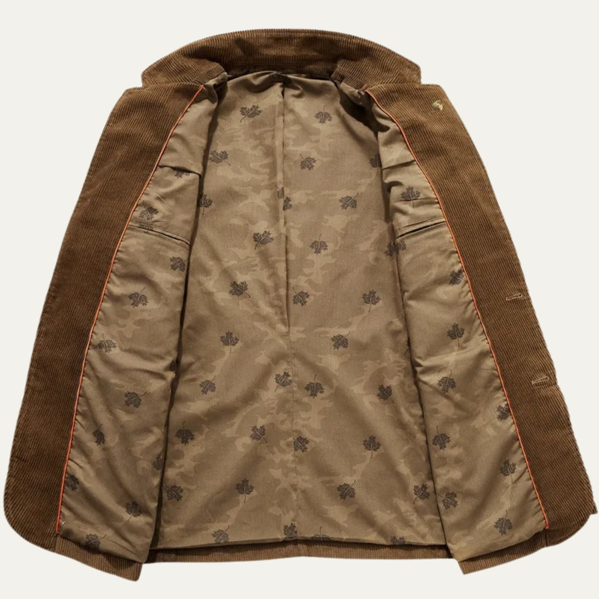 Aitor Ernesto | Blazer de Pana Hombre Americana Cuello Solapa Forro Estampado