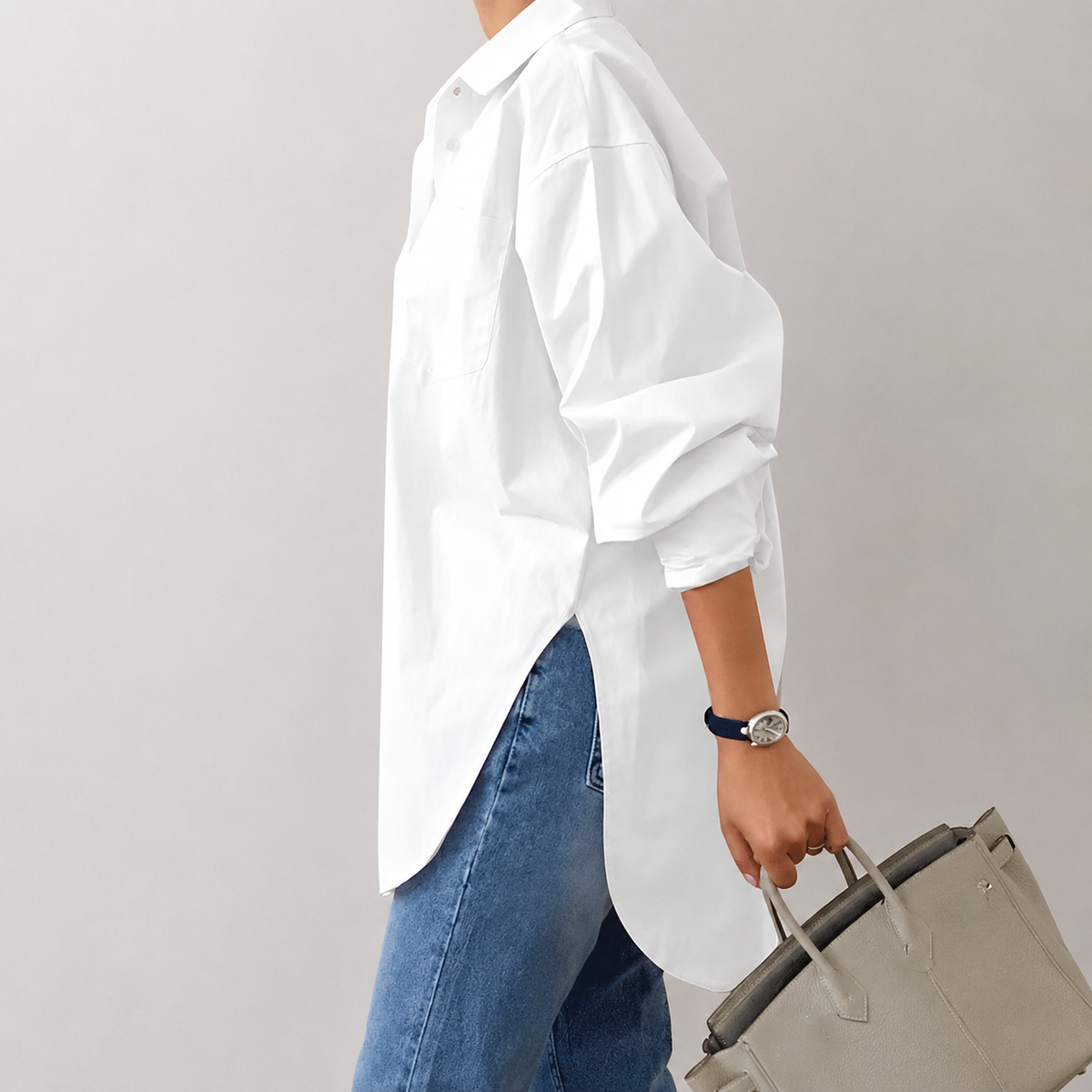 Julia | Camisa de Manga Larga con Solapa — imagen 3