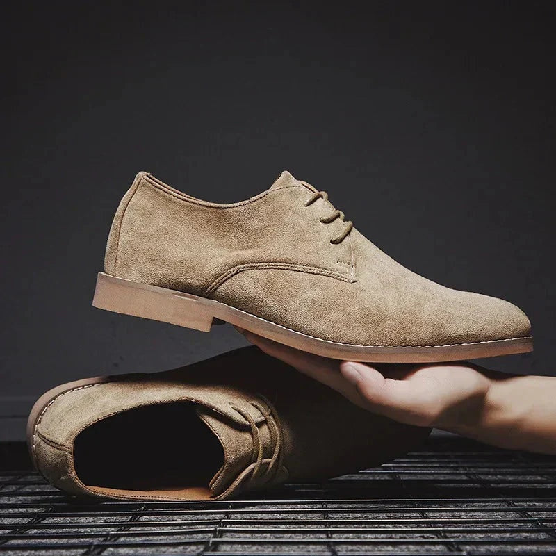 Adrián Felipe | Zapatos Derby de Ante Hombre con Cordones