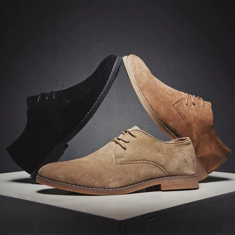 Adrián Felipe | Zapatos Derby de Ante Hombre con Cordones