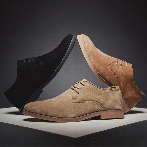 Adrián Felipe | Zapatos Derby de Ante Hombre con Cordones