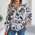 Marisa | Blusa Floral con Manga Farol — imagen 4