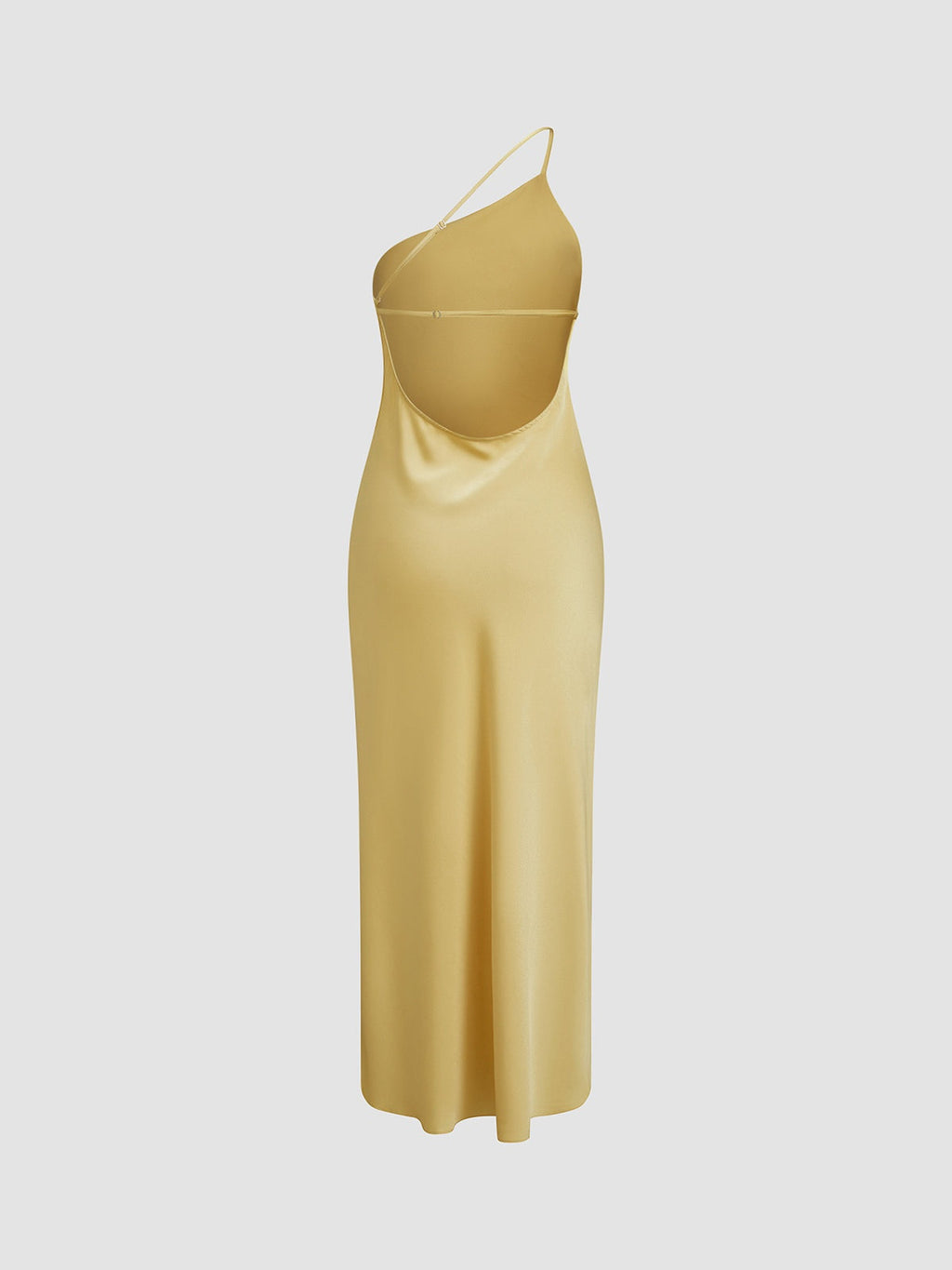 Aitana Alma | Vestido Largo Lencero Mujer Tirante Fino Espalda Abierta