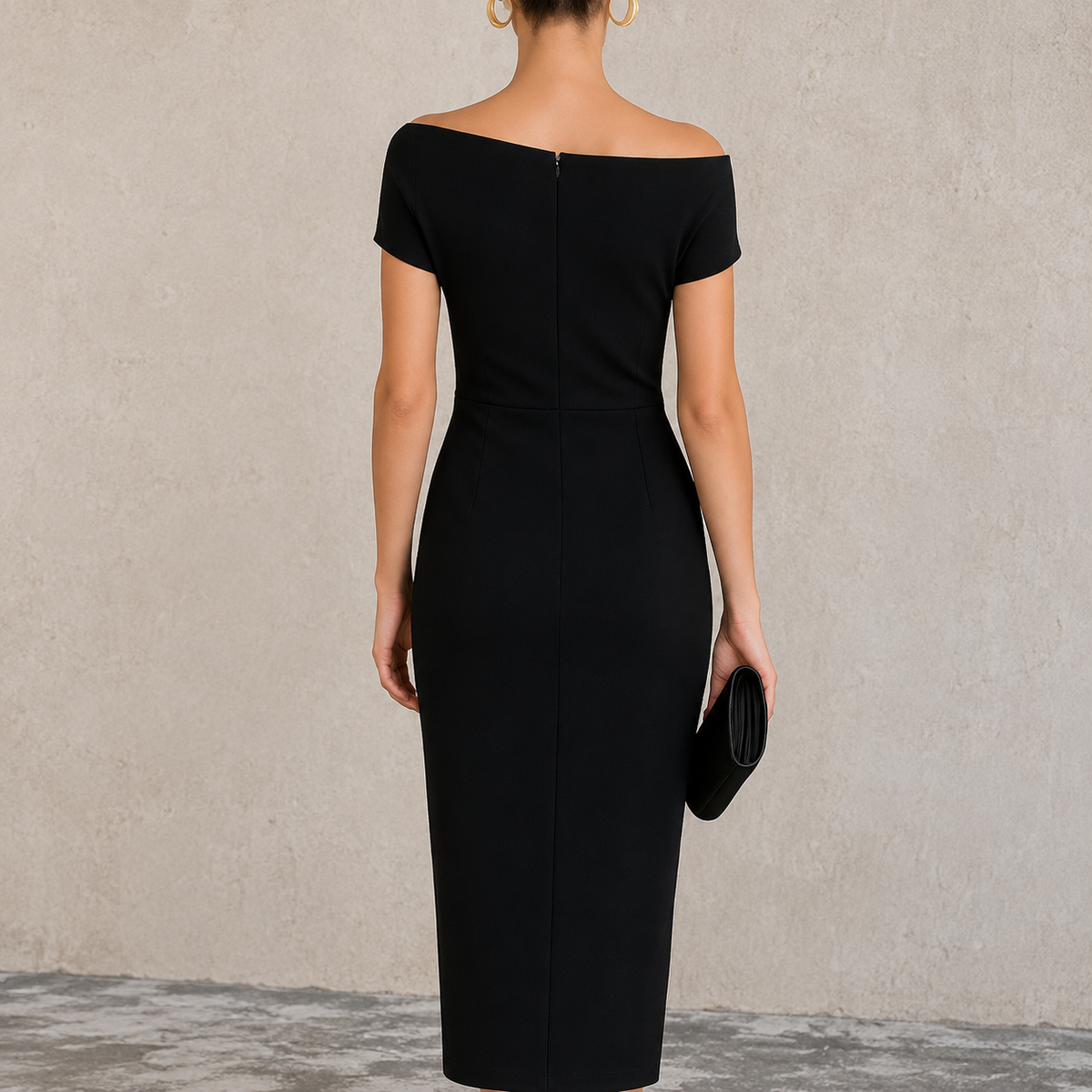 Alma | Vestido Asimétrico de Punto — imagen 10