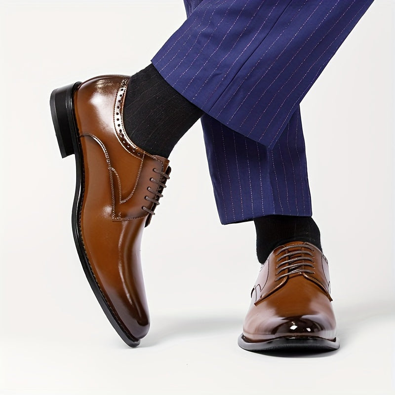 Ernesto Aitor | Zapatos Derby de Cuero Hombre Cordones Estilo Oxford