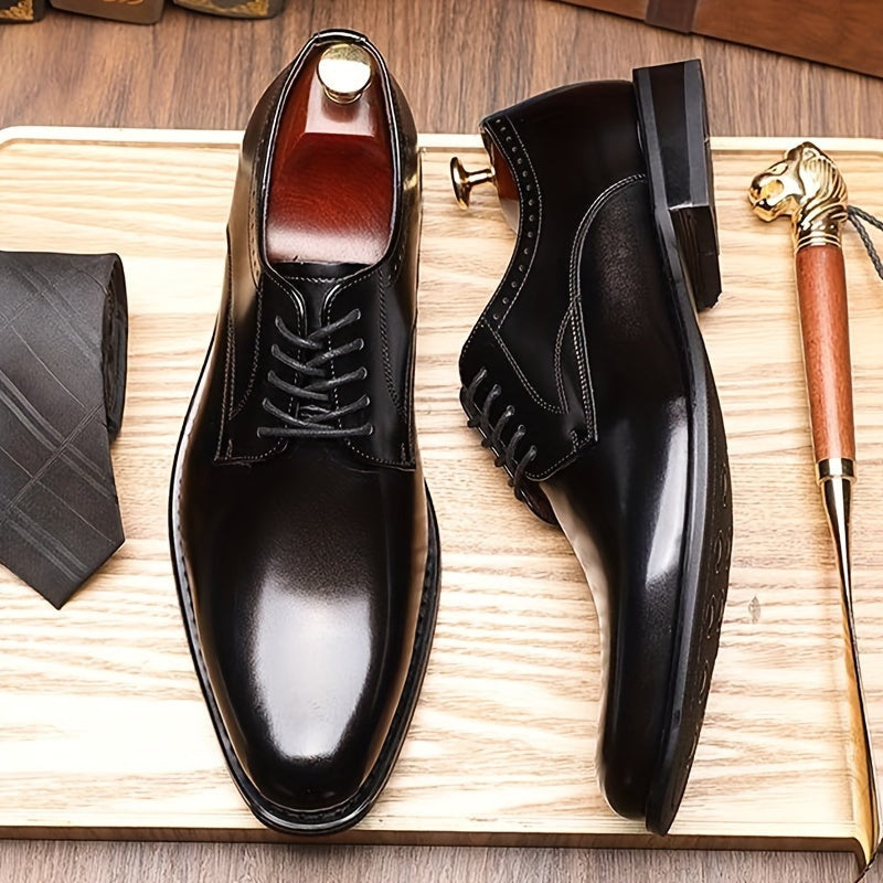 Ernesto Aitor | Zapatos Derby de Cuero Hombre Cordones Estilo Oxford
