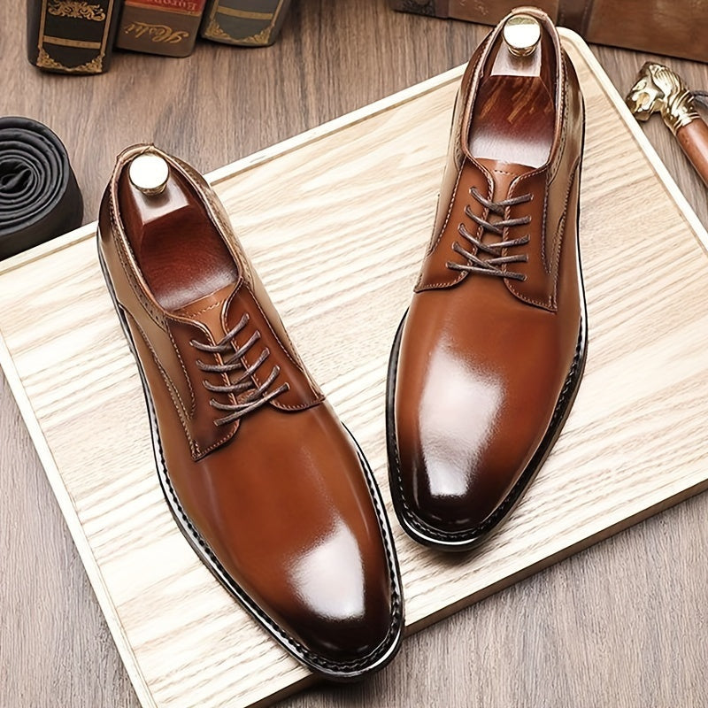 Ernesto Aitor | Zapatos Derby de Cuero Hombre Cordones Estilo Oxford