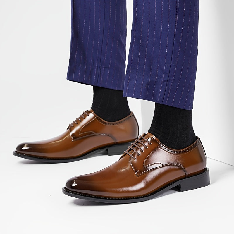 Ernesto Aitor | Zapatos Derby de Cuero Hombre Cordones Estilo Oxford
