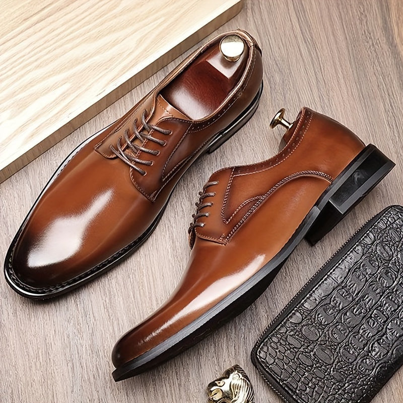Ernesto Aitor | Zapatos Derby de Cuero Hombre Cordones Estilo Oxford