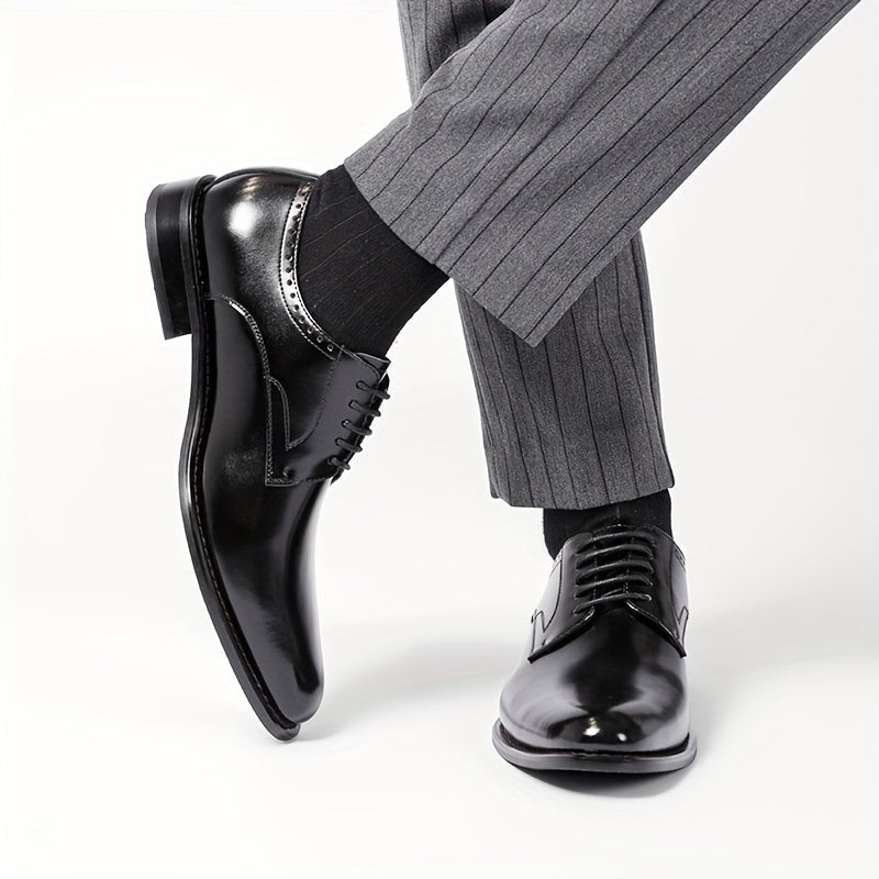 Ernesto Aitor | Zapatos Derby de Cuero Hombre Cordones Estilo Oxford
