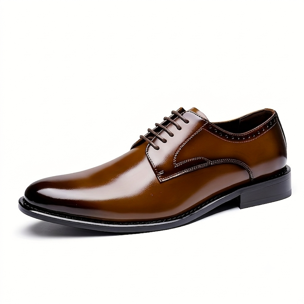 Ernesto Aitor | Zapatos Derby de Cuero Hombre Cordones Estilo Oxford