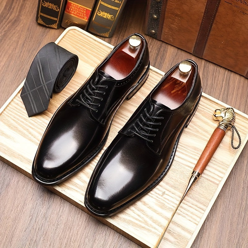 Ernesto Aitor | Zapatos Derby de Cuero Hombre Cordones Estilo Oxford