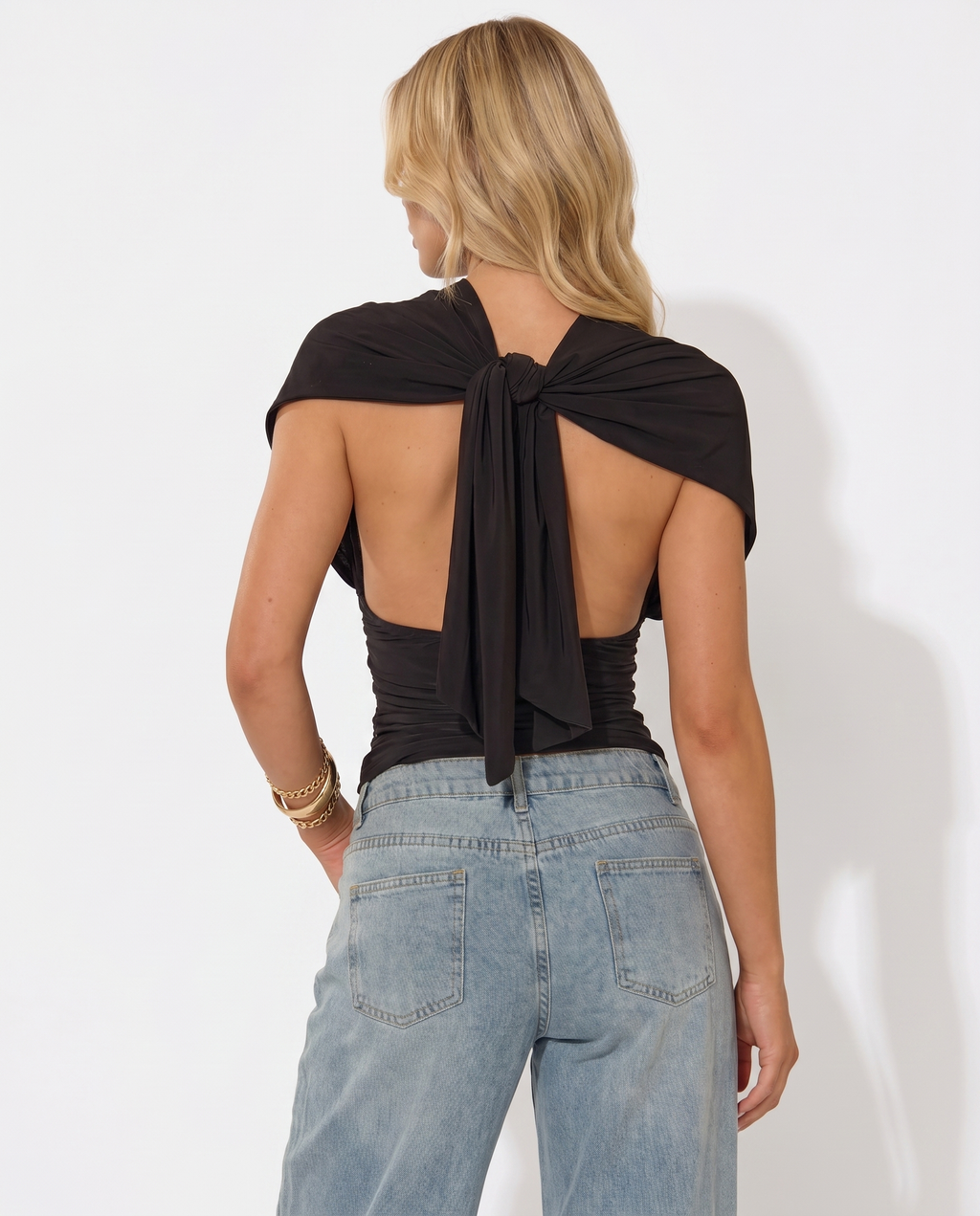 Rocío | Top con Escote Profundo y Lazada — imagen 9