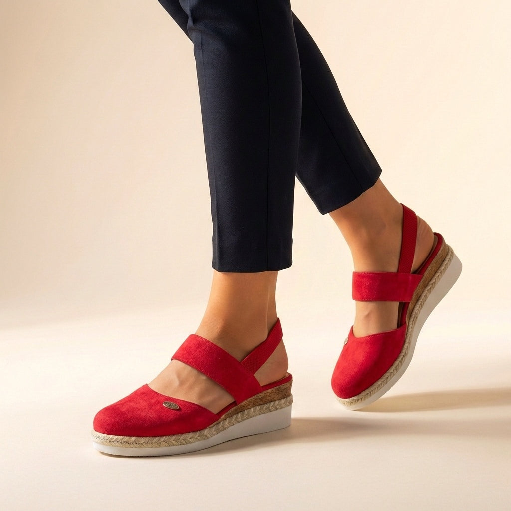 Mariona | Sandalias de Cuña Espadrille Slingback Mujer — imagen 3