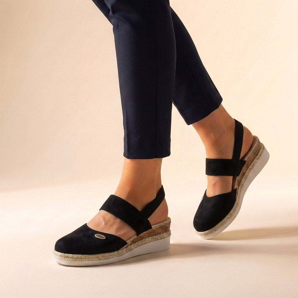 Mariona | Sandalias de Cuña Espadrille Slingback Mujer — imagen 5