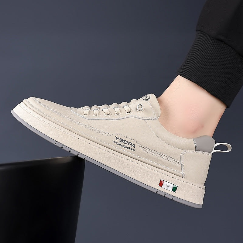 Guillermo Aitor | Zapatillas Casual de Cuero Hombre Suela Acolchada