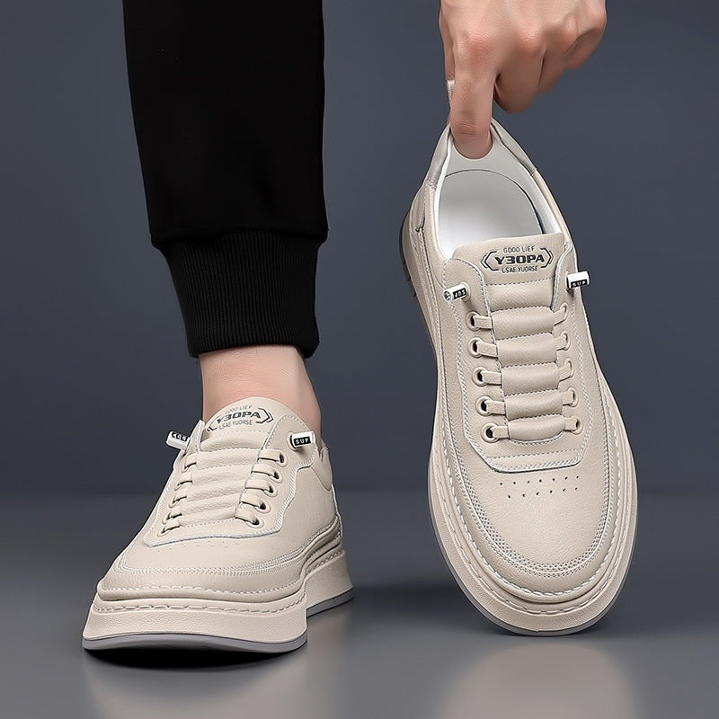 Guillermo Aitor | Zapatillas Casual de Cuero Hombre Suela Acolchada