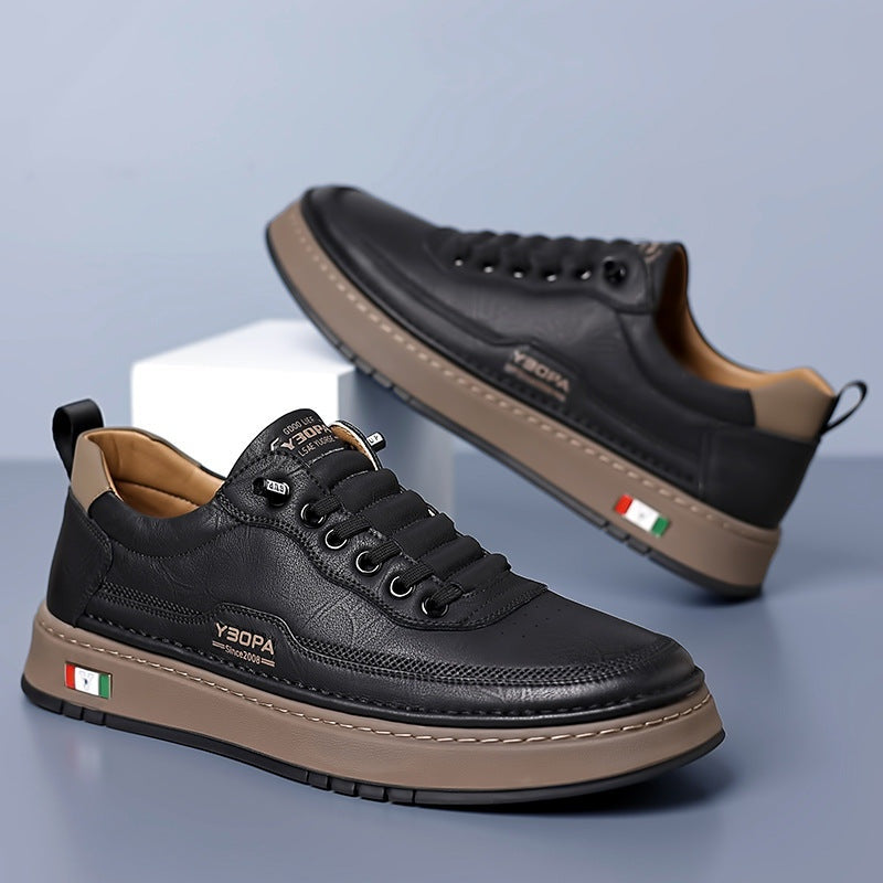 Guillermo Aitor | Zapatillas Casual de Cuero Hombre Suela Acolchada