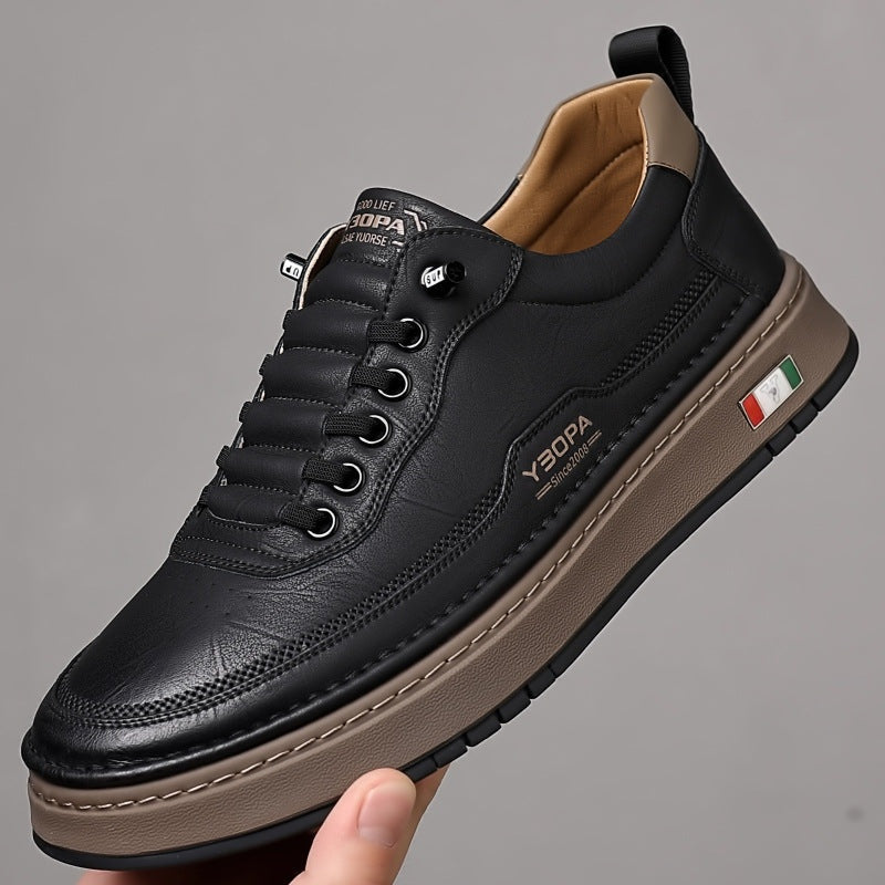 Guillermo Aitor | Zapatillas Casual de Cuero Hombre Suela Acolchada