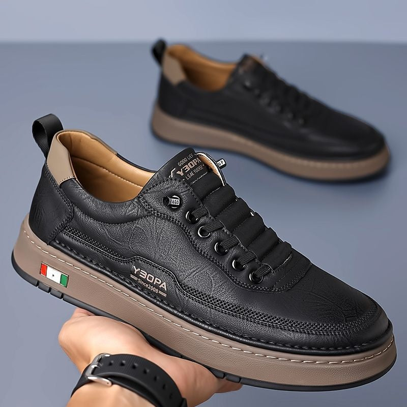 Guillermo Aitor | Zapatillas Casual de Cuero Hombre Suela Acolchada